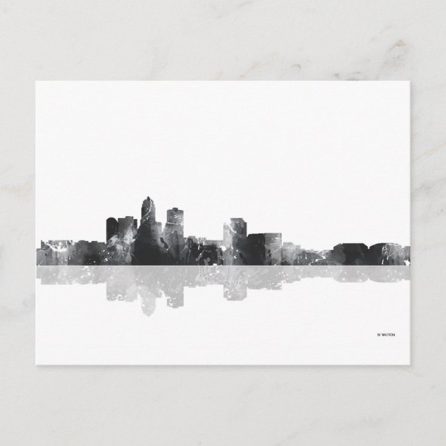 CARTE POSTALE DES MOINES, IOWA SKYLINE (Devant)