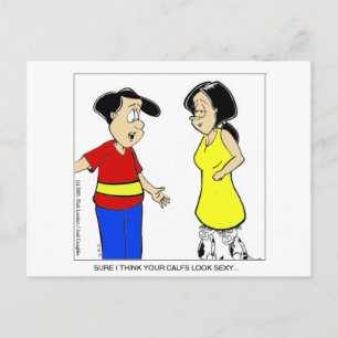 Carte Postale Des mollets attirants ? T-shirts et cadeaux de des