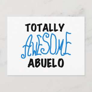 Carte Postale Des tee-shirts et des cadeaux Abuelo absolument gé