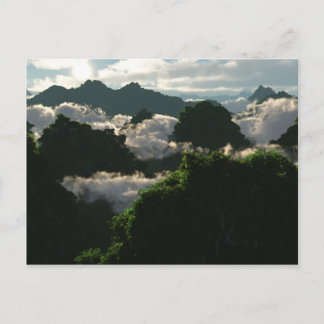 Carte postale des terres luxuriantes