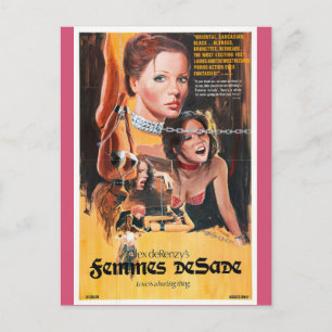 CARTE POSTALE DESADE FEMMES