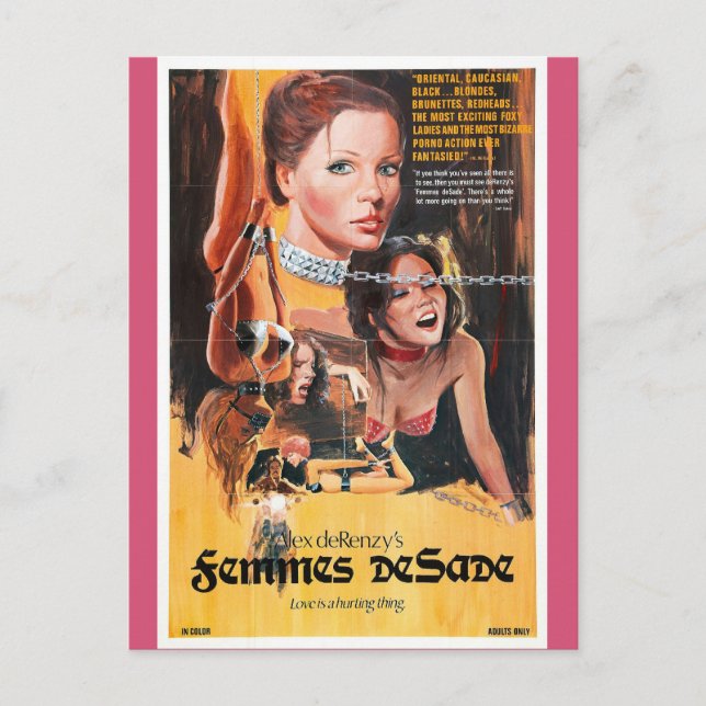 CARTE POSTALE DESADE FEMMES (Devant)