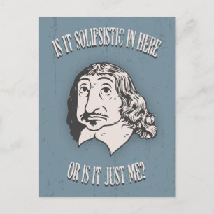 Carte Postale Descartes