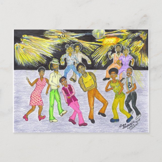 Carte Postale Descendez ! (Devant)