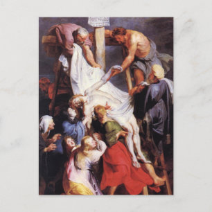 Carte Postale Descente de Croix de Pierre Paul Rubens