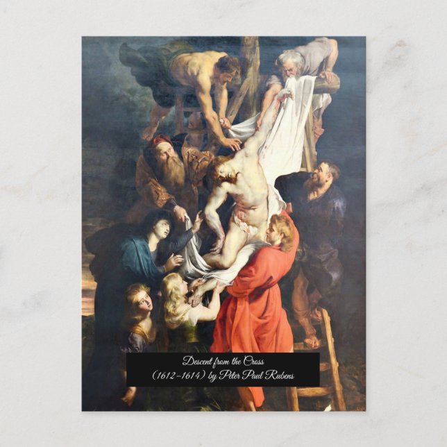 Carte Postale Descente de la Croix (Devant)