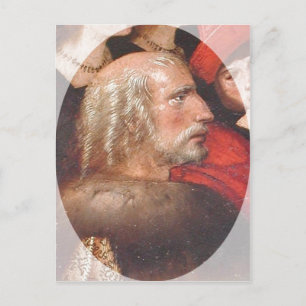 Carte Postale Description Peinture de Christophe Colomb. 