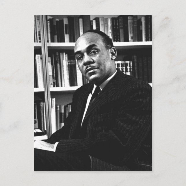 Carte Postale Description Ralph Ellison, auteur et professeur ré (Devant)