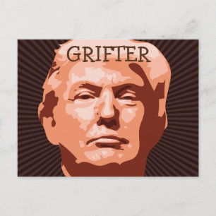 Carte postale d'escroc de Trump