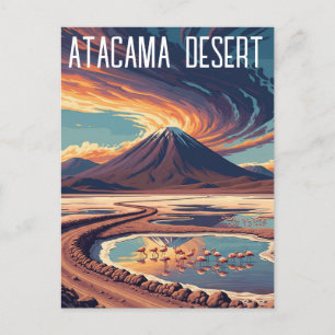 Carte Postale Désert d'Atacama Chili