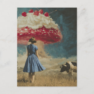 Carte Postale Désert de Cerise Délicieux dans le Pâturage Laitie