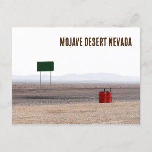 Carte Postale Désert de Mojave Nevada