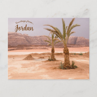 Carte Postale Désert de Wadi Rum Jordanie