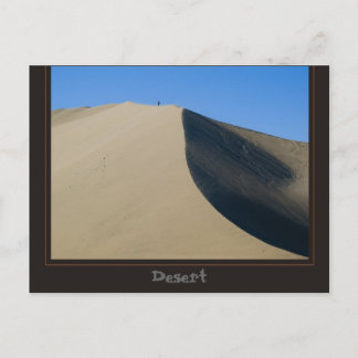 Carte Postale désert d'Ica, Pérou