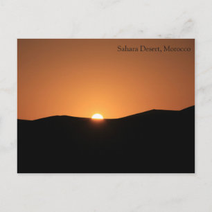 Carte Postale Désert du Sahara, Maroc
