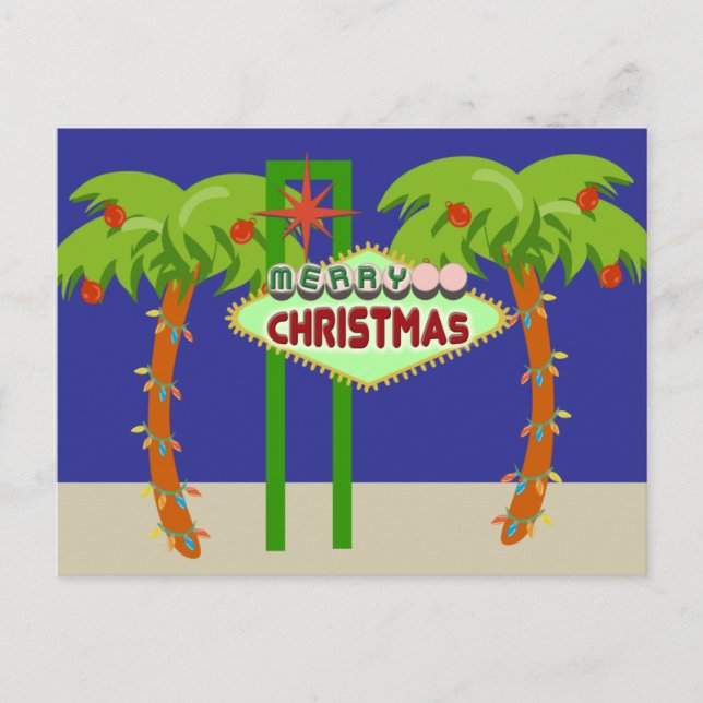 Carte Postale Desert Hoilday (Devant)