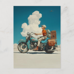Carte Postale Desert Ride Adventure Escape
