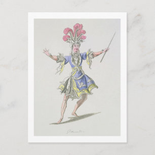 Carte Postale Design de costume pour le Magicien, à Dardanus, a 