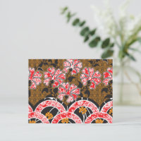 design d'un mur rouge et noir suspendu