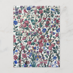 Carte Postale Design floral perse
