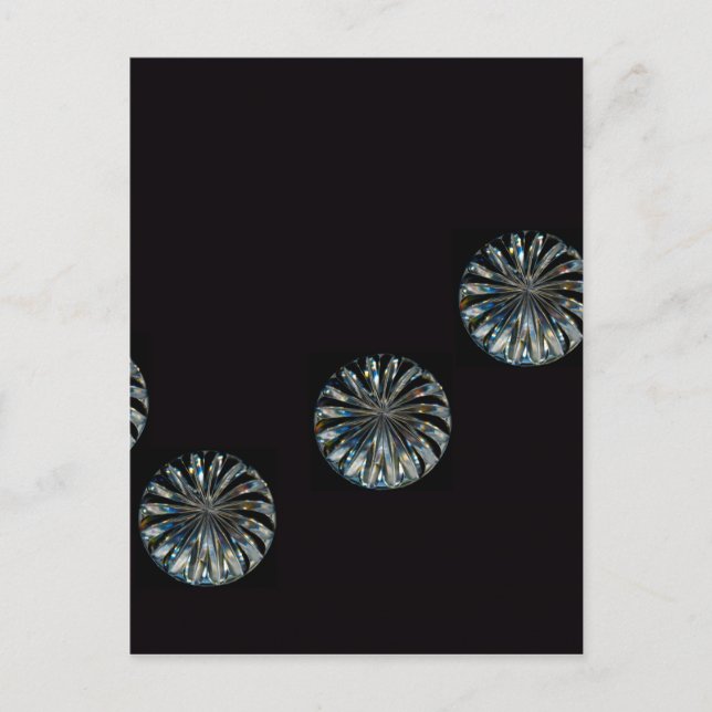 Carte Postale Design irlandais - La collection Crystal (Devant)