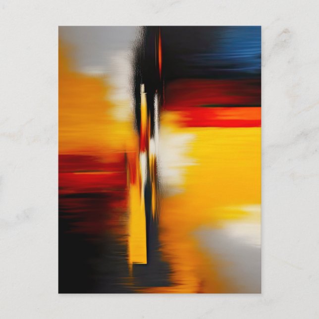 Carte Postale Design moderne Abstrait et tendance (Devant)