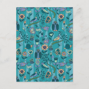 Carte Postale Design Motif animal