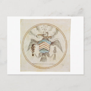 Carte Postale Design original Grand sceau des États-Unis