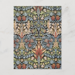 Carte Postale Design Snakeshead par William Morris