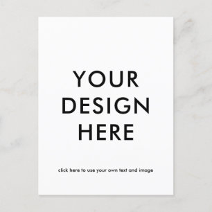 Carte postale Design vide