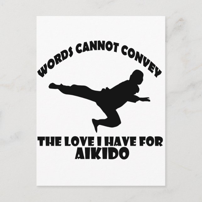 Carte Postale Designs Aikido (Devant)