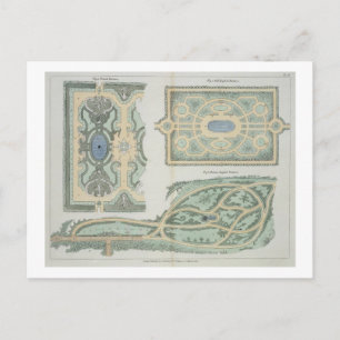 Carte Postale Designs pour français, anglais ancien et anglais m