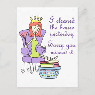 Carte Postale Désolé, Vous L'Avez Manqué