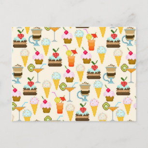 Carte Postale Dessert