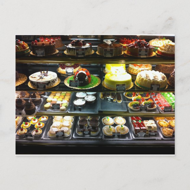 Carte Postale Dessert Display Coque (Devant)