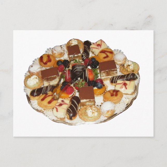 Carte Postale Desserts (Devant)