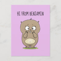 Dessin d'adorable hamster