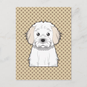 Carte Postale Dessin de Cavachon