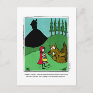 Carte Postale Dessin SCEPTIQUE d'Ellen Elliott