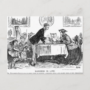 Carte Postale Dessin sur Elizabeth Garrett Anderson, premier