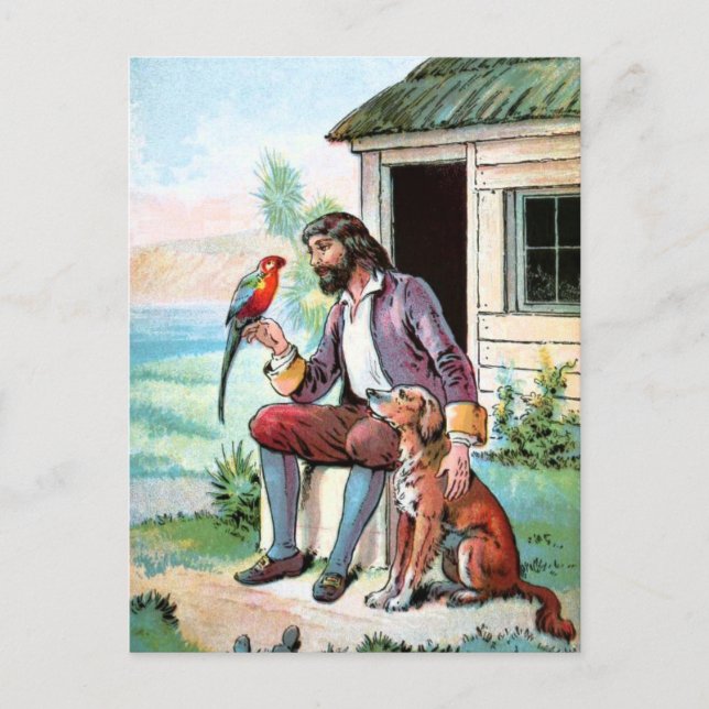 Carte Postale Dessin vintage : Compagnons de Lonely Hours (Devant)