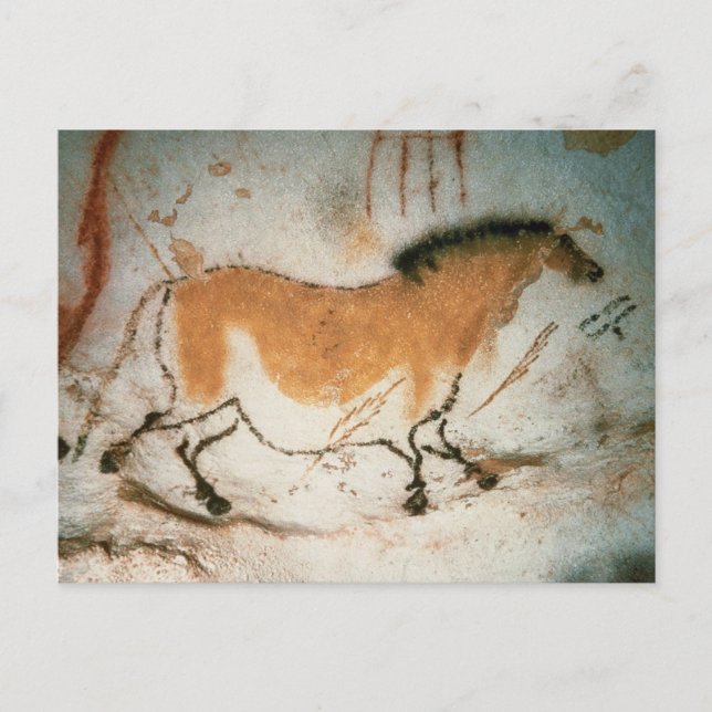 Carte Postale Dessins de grotte Lascaux (Devant)