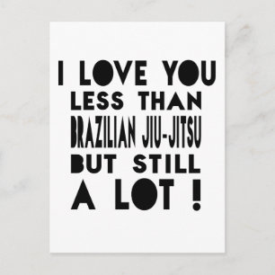 Carte Postale Dessins Jiu-Jitsu Brésiliens