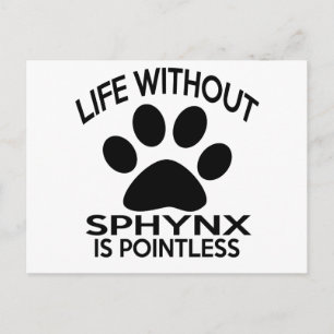 CARTE POSTALE DESSINS SPHYNX