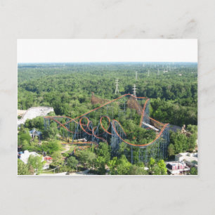 Carte Postale Dessous de verre à rouleaux Vortex Kings Island