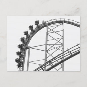 Carte Postale Dessous de verre à rouleaux X2 Six Flags Magic Mou