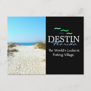 Carte Postale Destin Florida, Village de pêcheurs le plus chance
