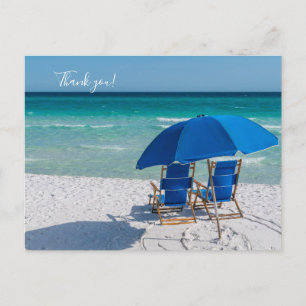 Carte Postale Destin Floride Chaises Et Parasol Merci