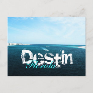Carte Postale Destin, port de Forida