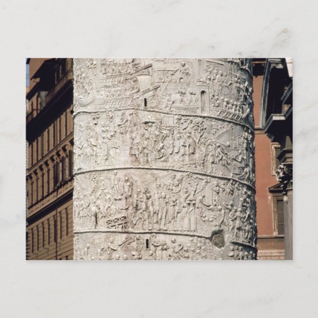 Carte Postale Détail de la colonne de Trajan (Devant)